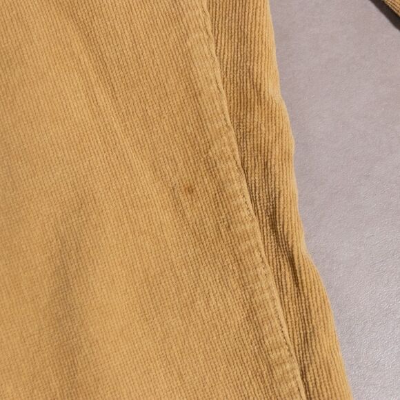 Katin Corduroy Brown Stretch Elastic Drawstring Slim Men's Pants Size Small - Picture 3 of 7